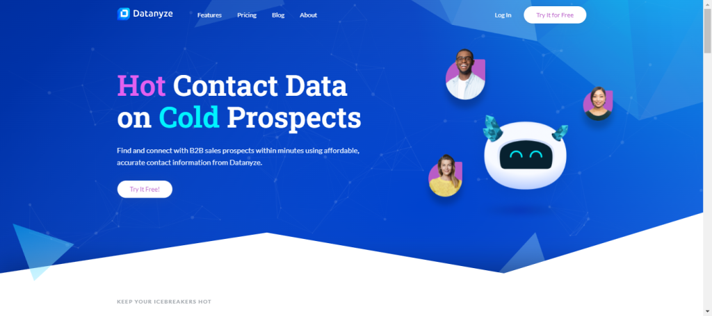 Datanyze Insider, ferramenta de vendas grátis