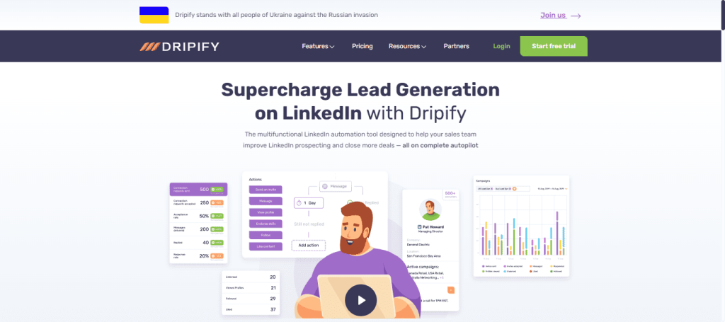 dripify is one of the best linkedin automation tools