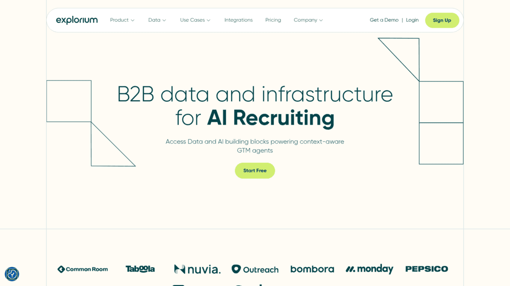 Explorium as one of the best b2b data apis