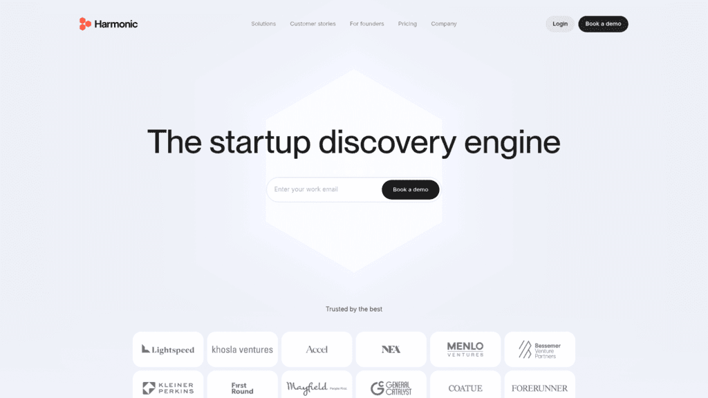 Harmonic as one of the best account intelligence apis