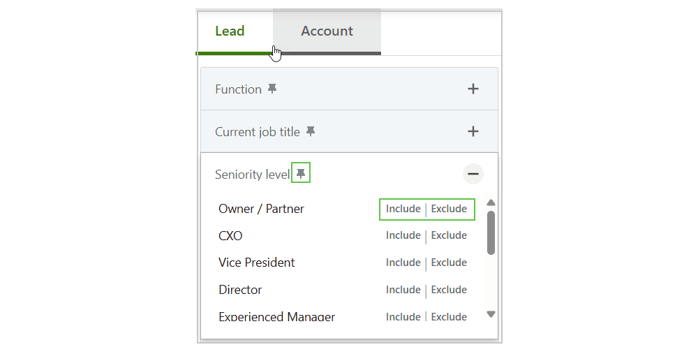 how to get the most out of linkedin sales navigator with filters