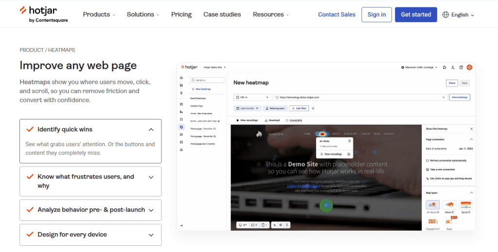 how to track visitors on a wordpress website with Hotjar