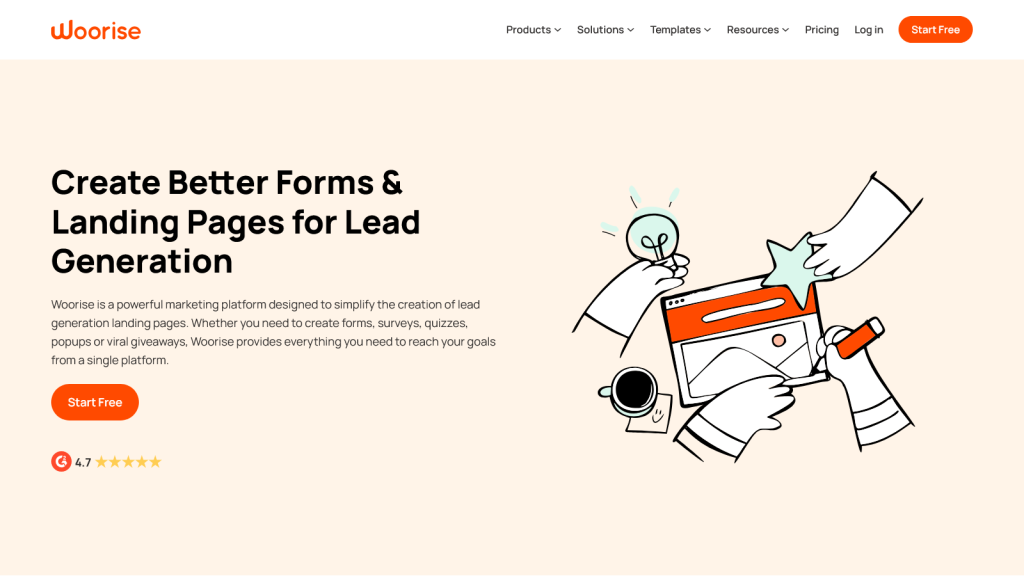 woorise as a marketing agency tool