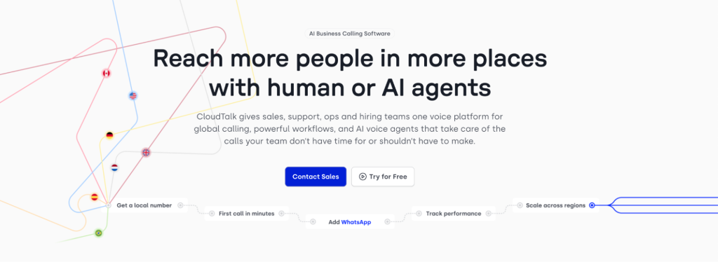 cloudtalk - sales prospecting tool