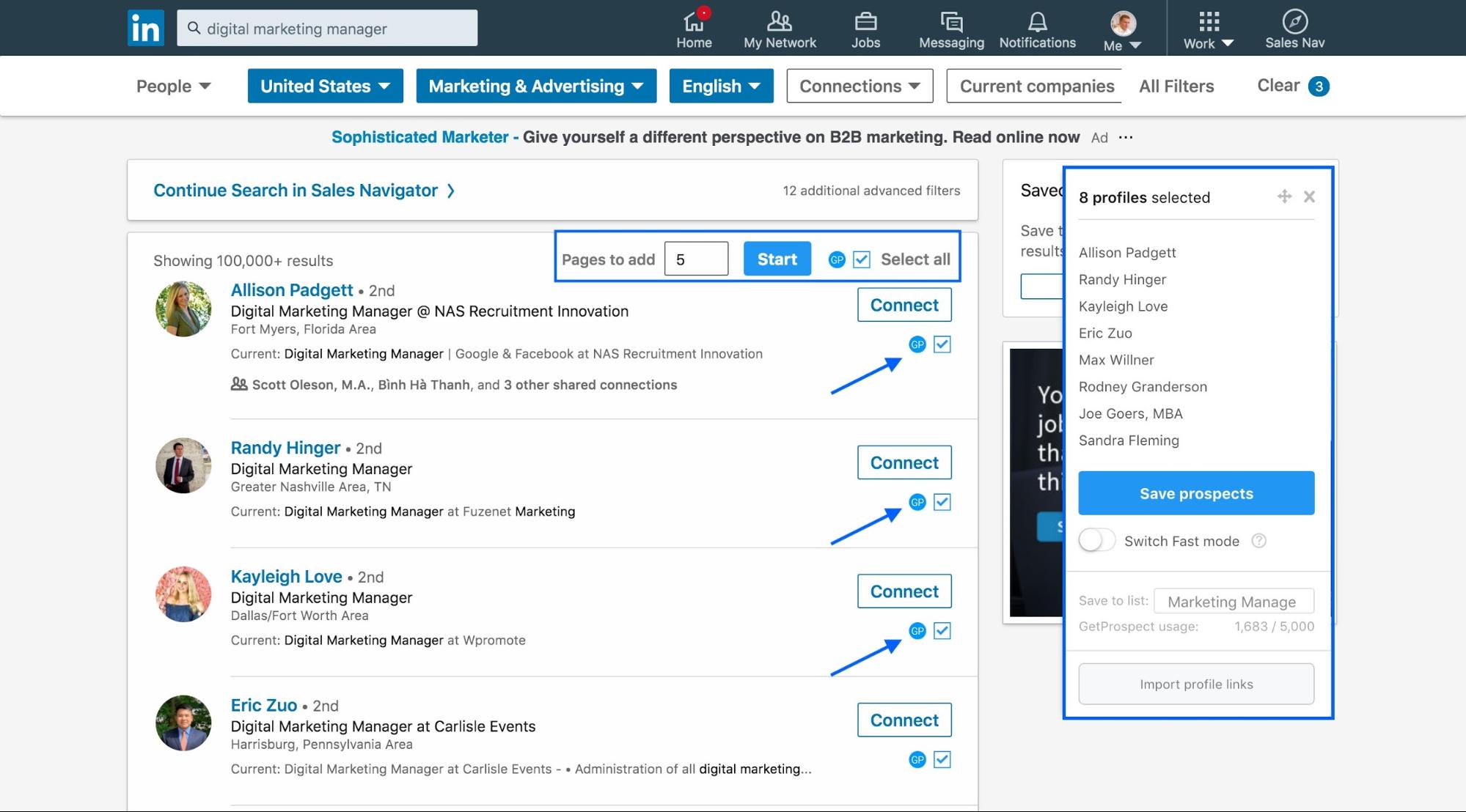 GetProspect screenshot
