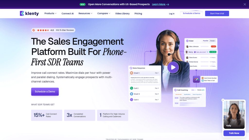 Klenty as one of the best sales execution software