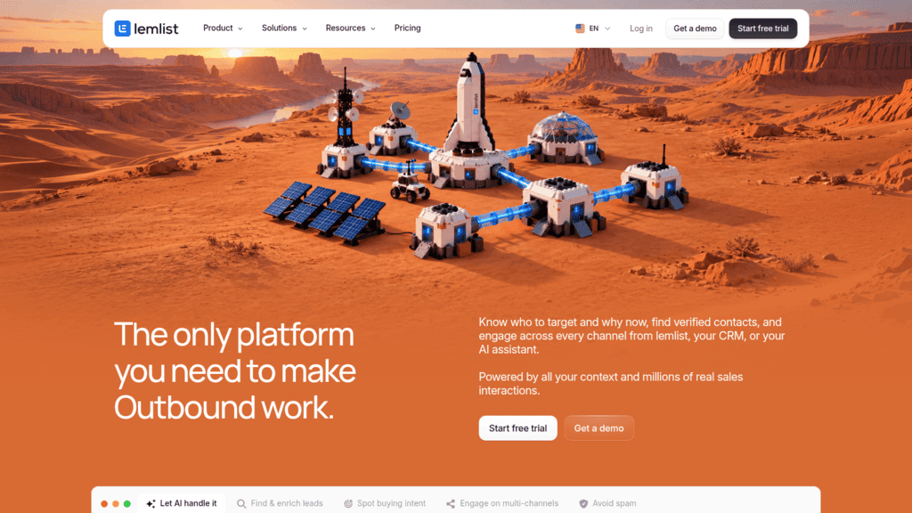 Lemlist as one of the best digital engagement software