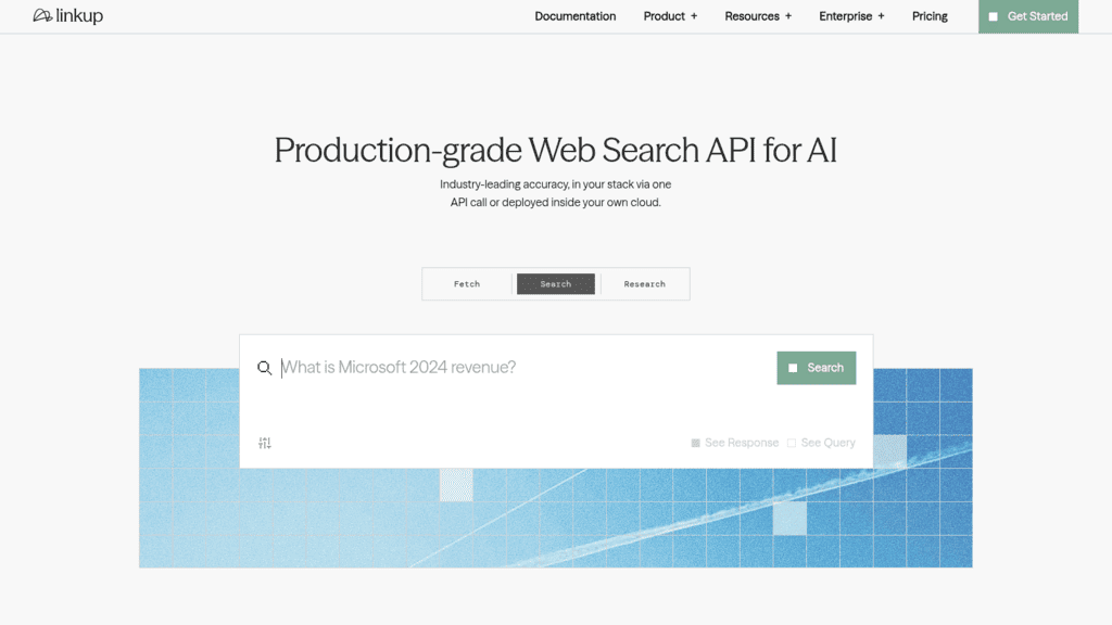 LinkUp as one of the best ai prospecting apis