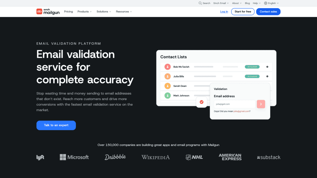 Mailgun as one of the best email apis