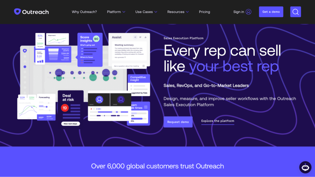 outreach.io as an instantly alternative