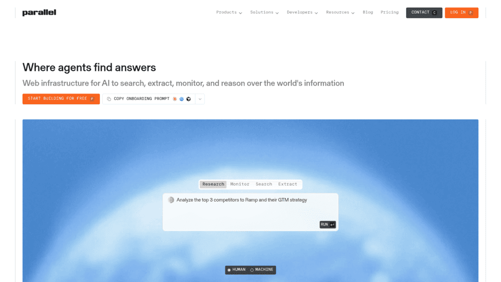Parallel as one of the best ai prospecting apis