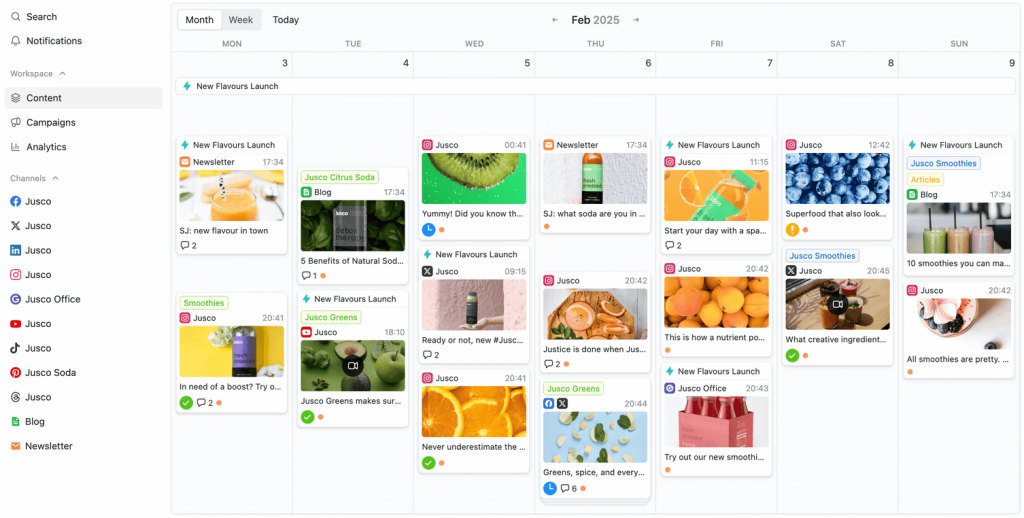 planable app for marketing automation