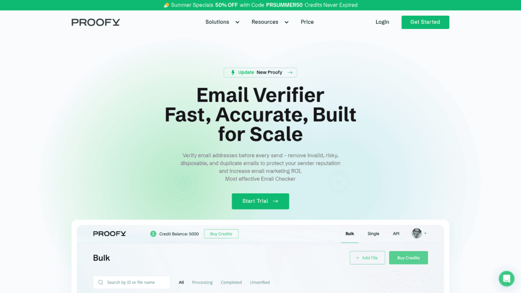 Proofy as one of the best email validation apis