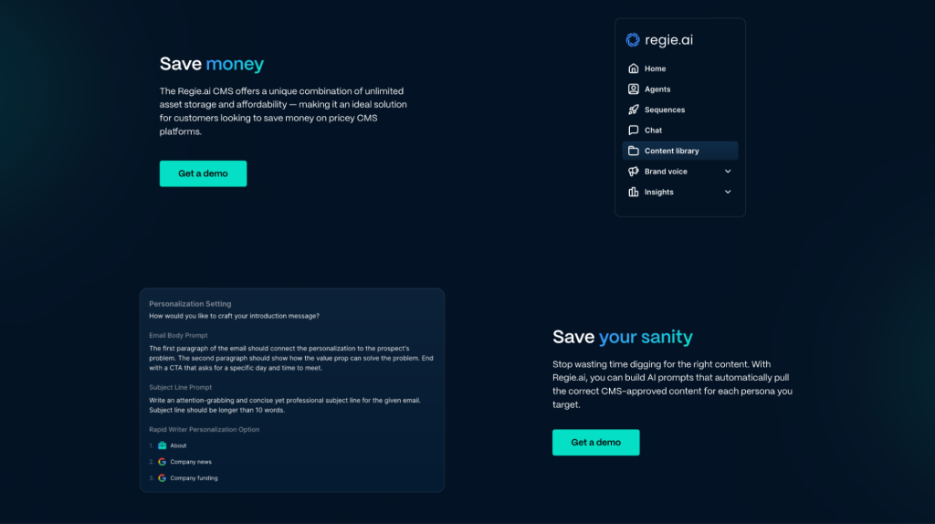 regie ai reviews on Content management system (CMS)