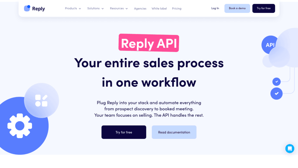 Reply.io as one of the best email finder apis