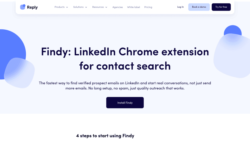 Reply.io as one of the best web research tools