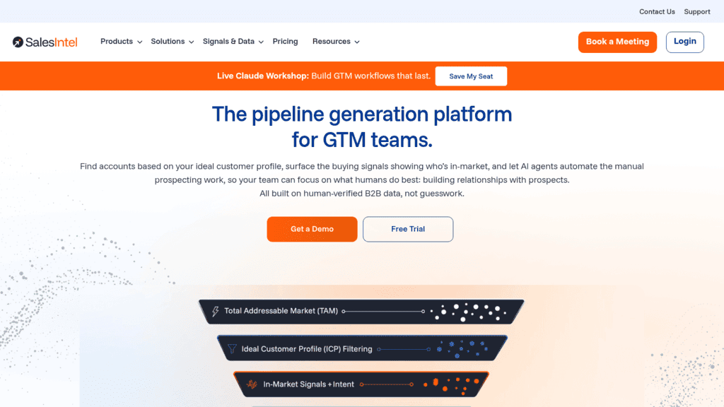 SalesIntel as one of the best sales intelligence apis