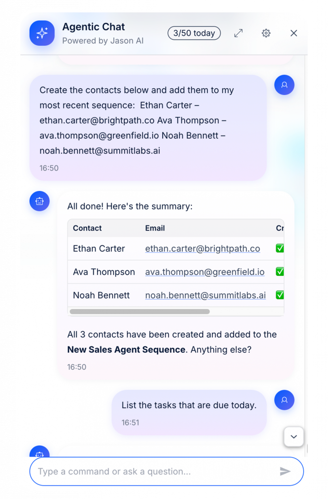 Agentic Chat