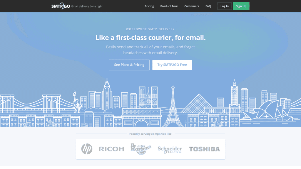 SMTP2GO as one of the best email apis