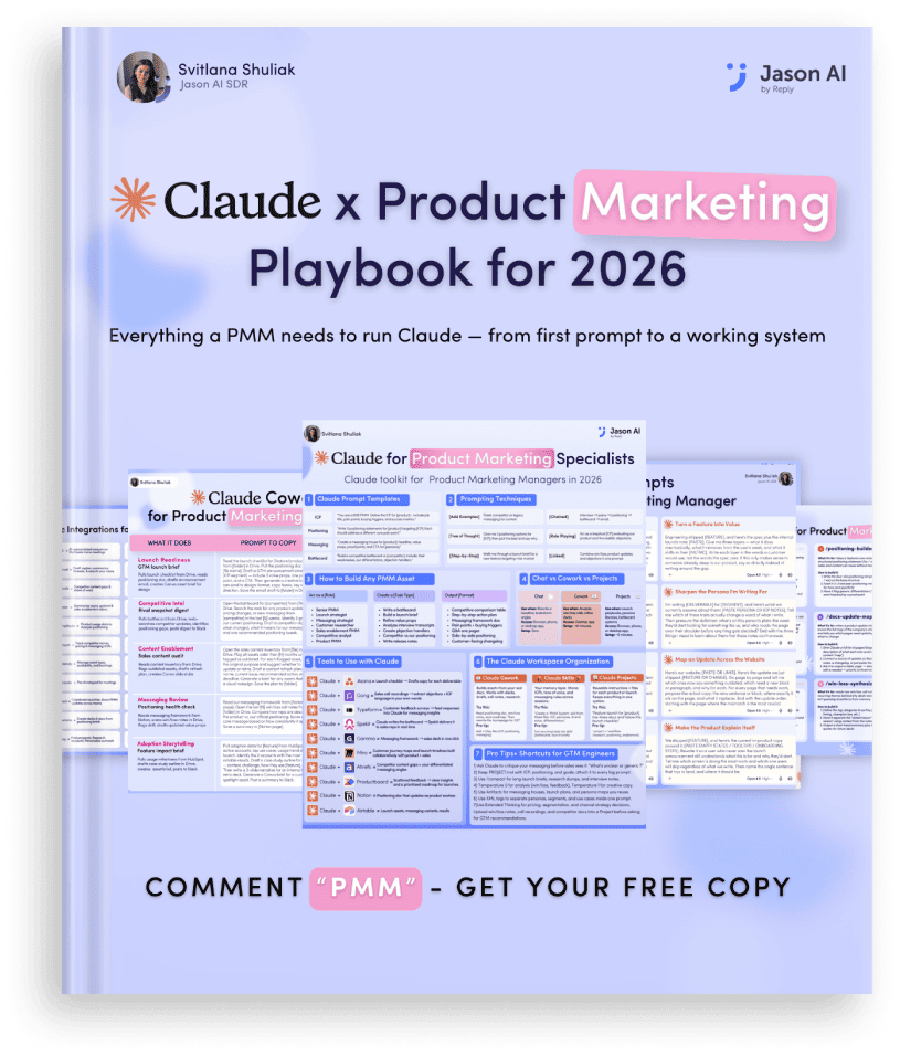 Claude x Product Marketing Playbook for 2026