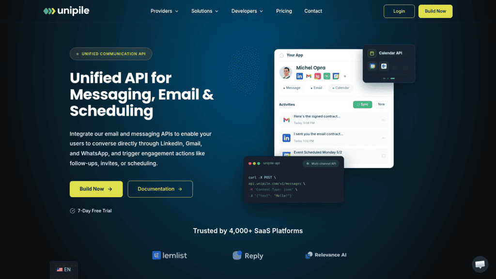 Unipile as one of the best company profile apis