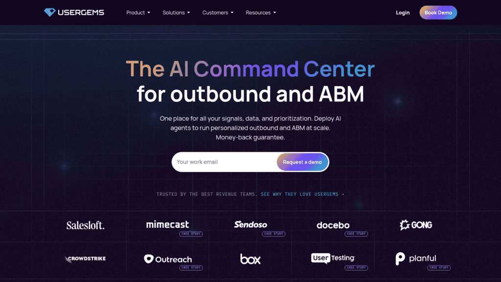 UserGems as one of the best account intelligence apis