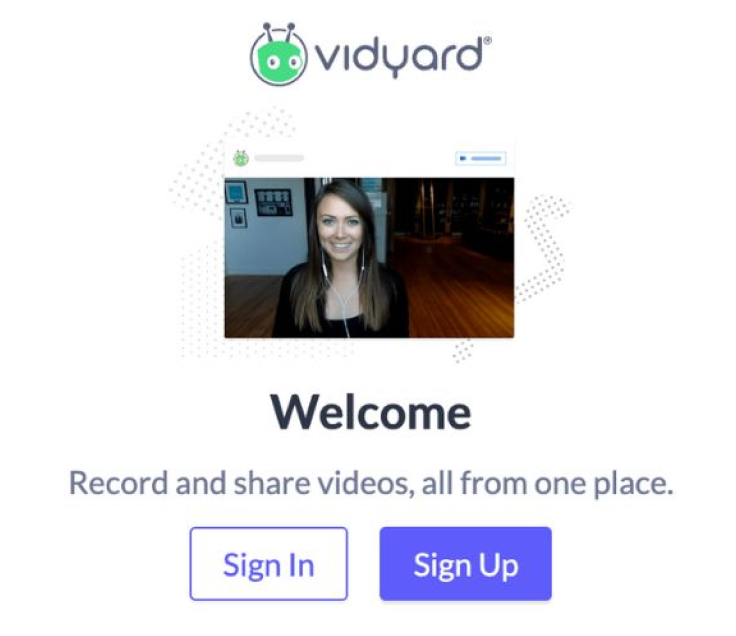 Personalized videos by Vidyard