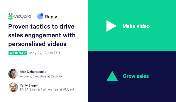Proven tactics to drive sales engagement with personalised videos
