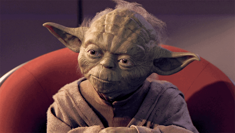 thinking Yoda