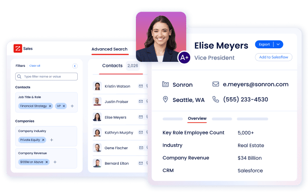 zoominfo as one of the prospecting tools that integrate with salesforce